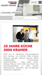 Mobile Screenshot of kueche3000-kramer.de
